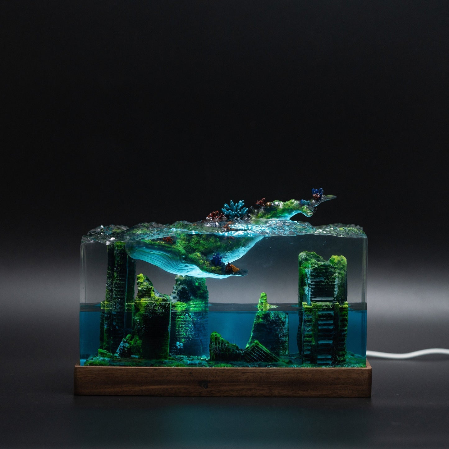 Mystery Ocean Diorama Resin Lamp(OR)