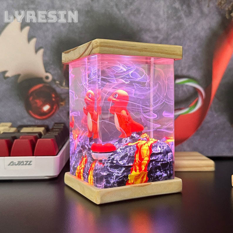 Cha.rmander Resin Lamp