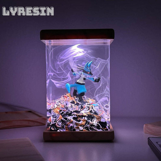 Lucario Epoxy Lamp