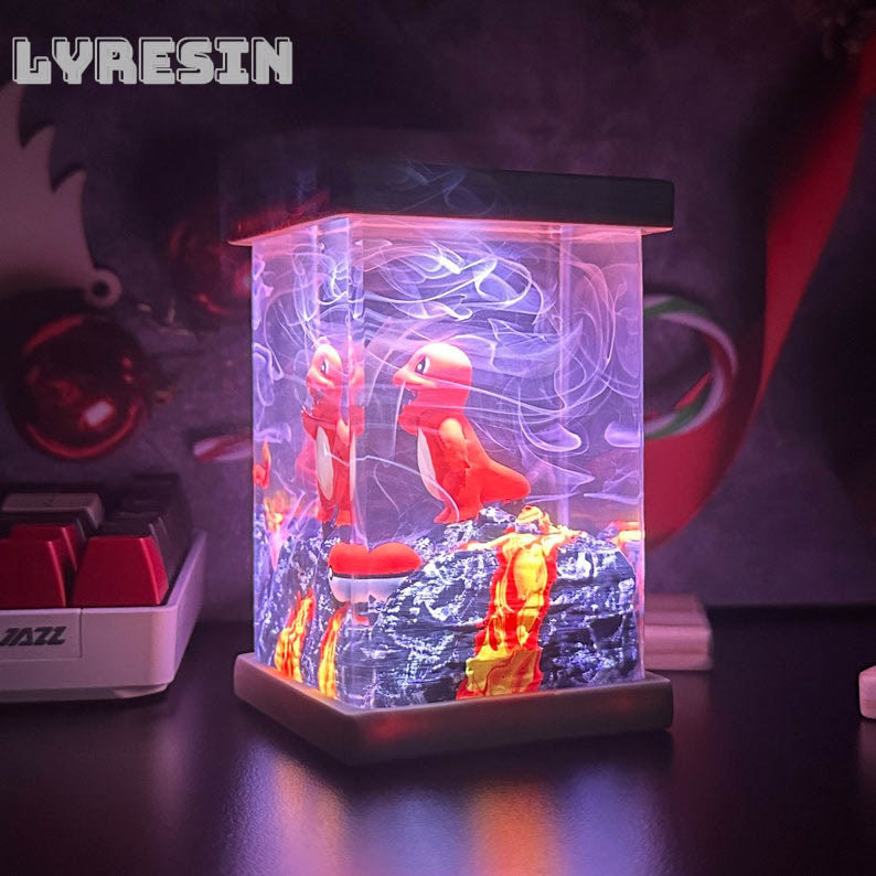 Cha.rmander Resin Lamp