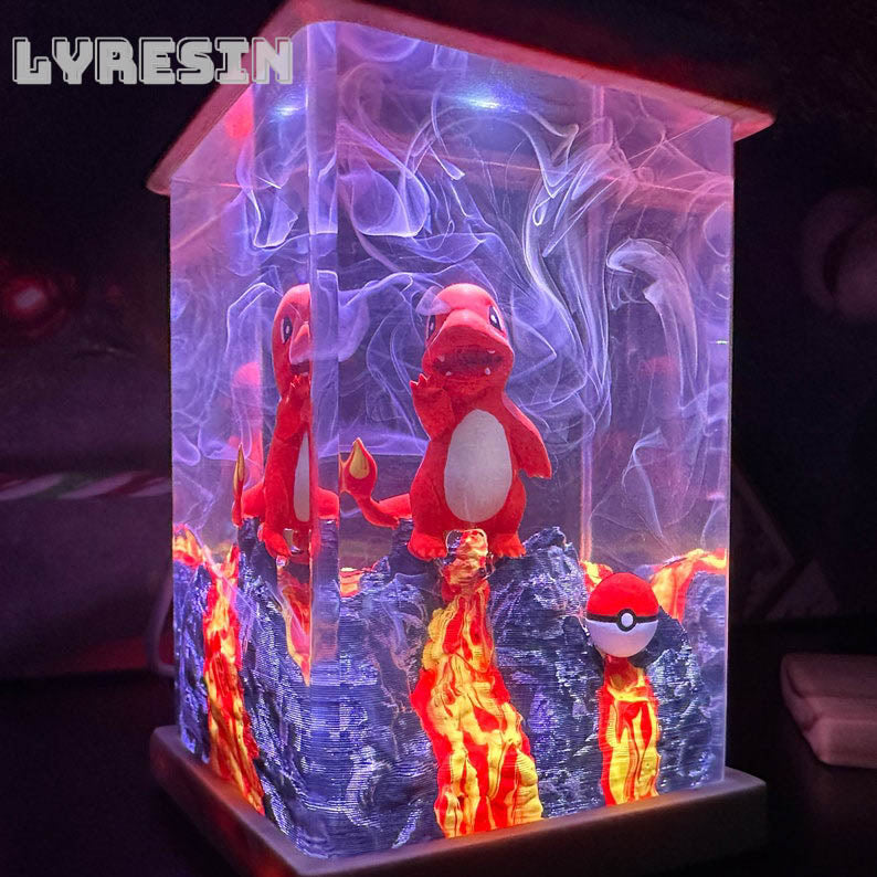 Cha.rmander Resin Lamp