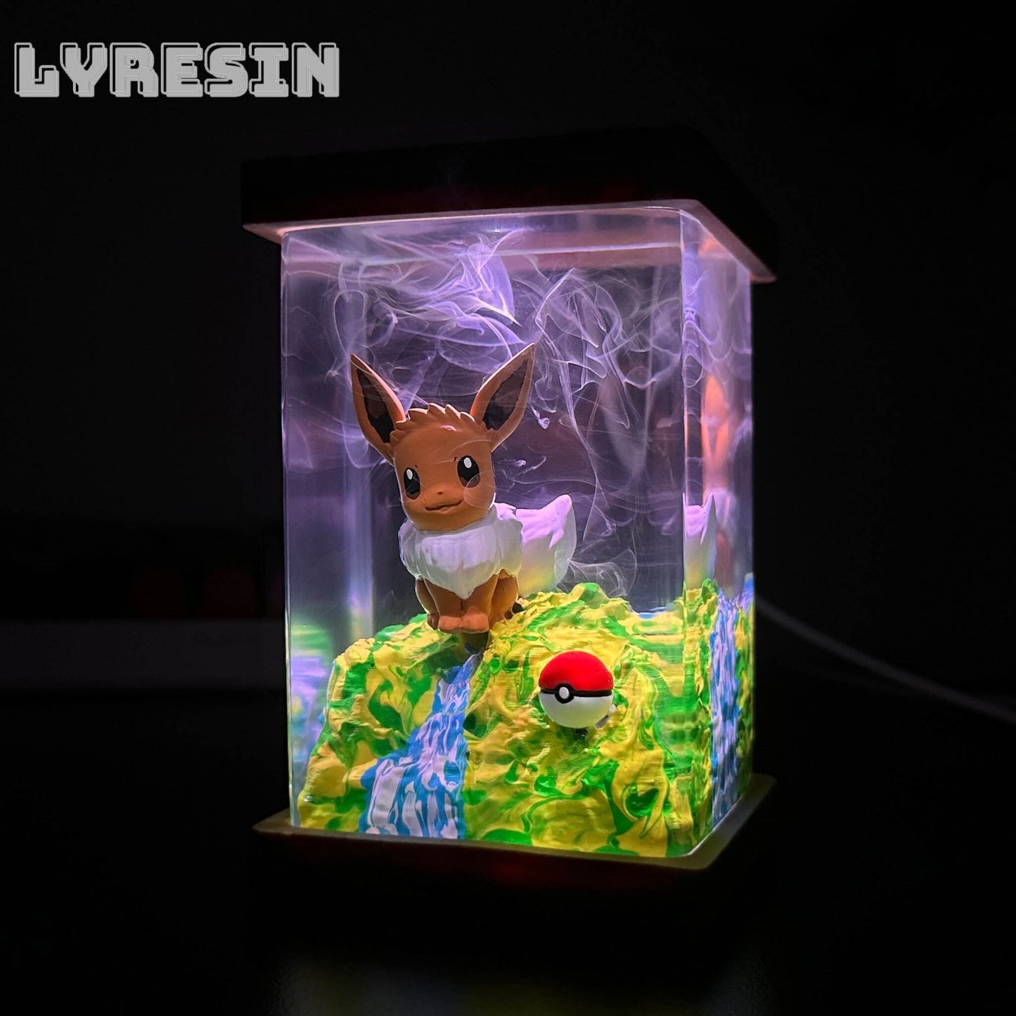 Eevee evolution Resin Lamp 3