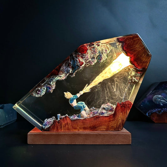 Veget.a Super Sa.iyan Resin Lamp