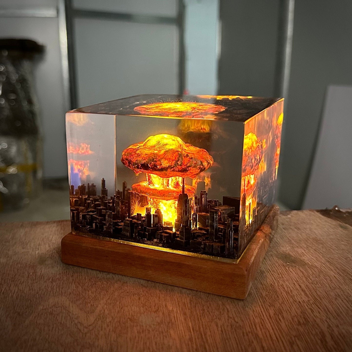 Atomic Bomb Resin Night Light(SGR)