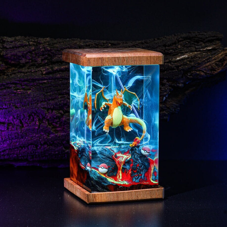 Epoxy lamp Custom Po.kem.on Resin Lamp(AR)