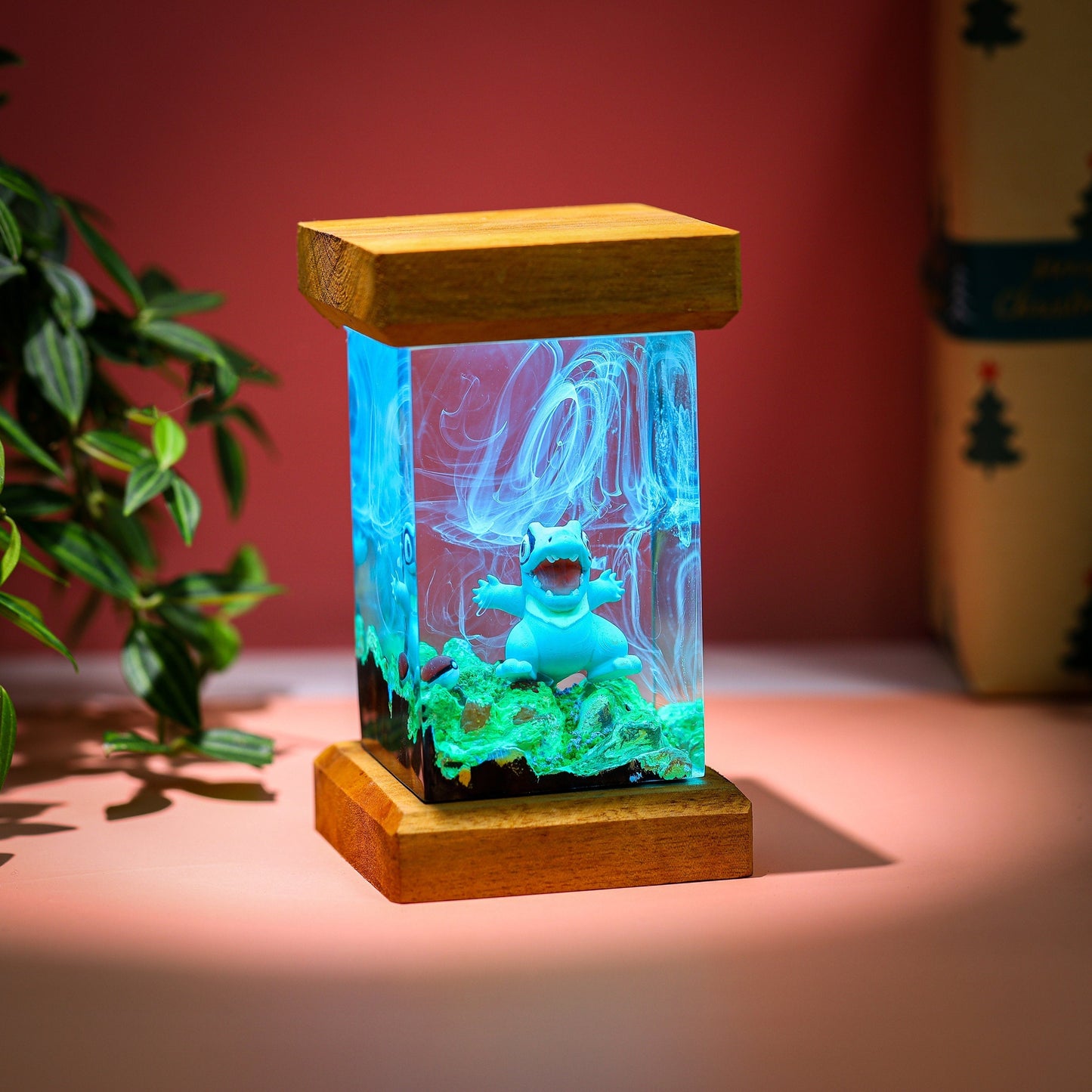 Tot.odi.le PO.KEMO.N Epoxy Resin Lamp