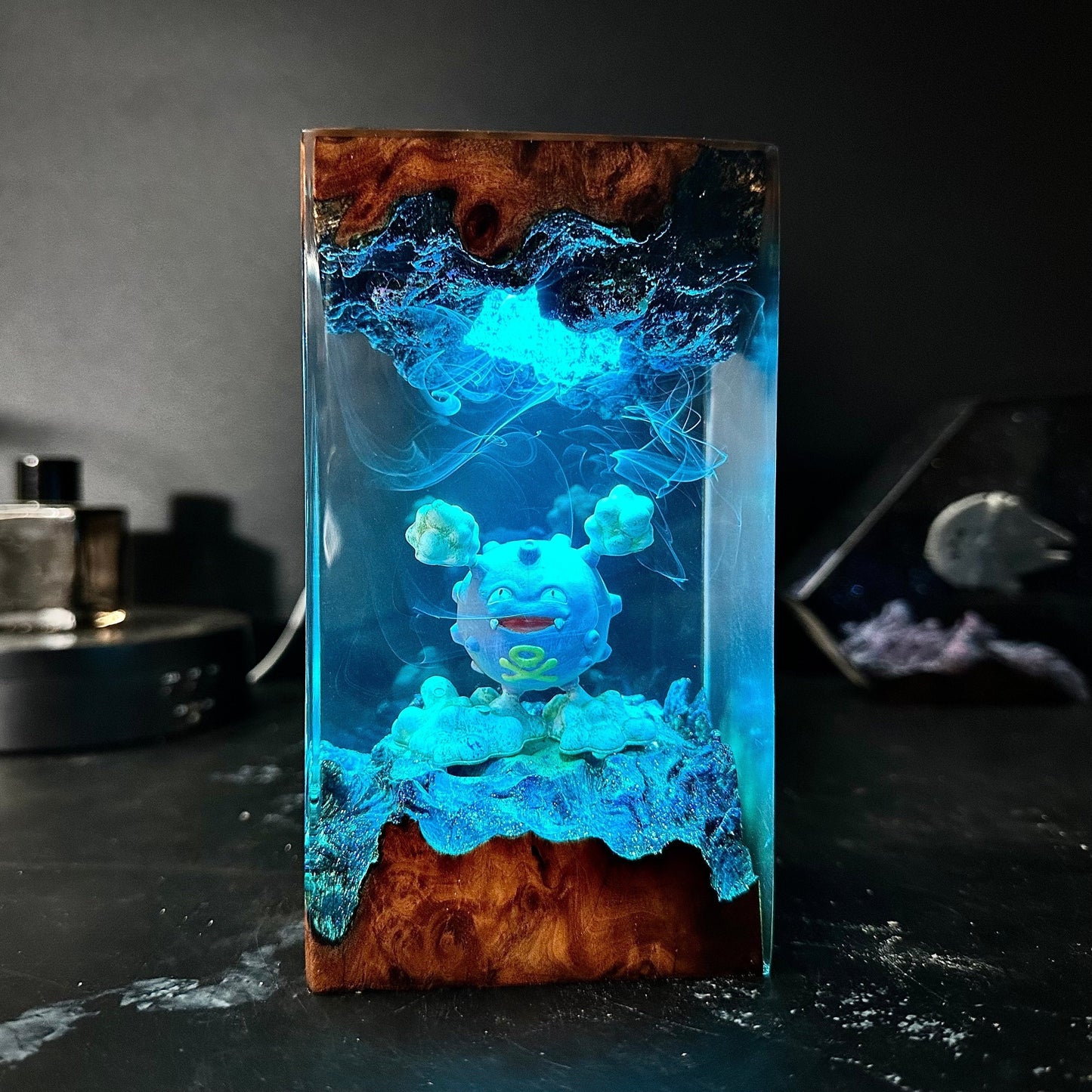 Custom Po.ke.m.on Resin Wood Lamp 2(AR)