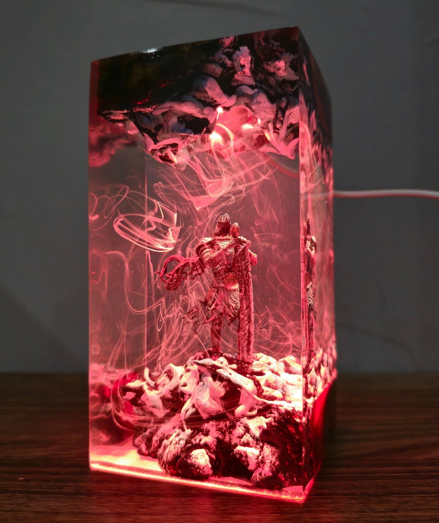 Yhorm the Giant D.ark So.uls 3 Resin Lamp