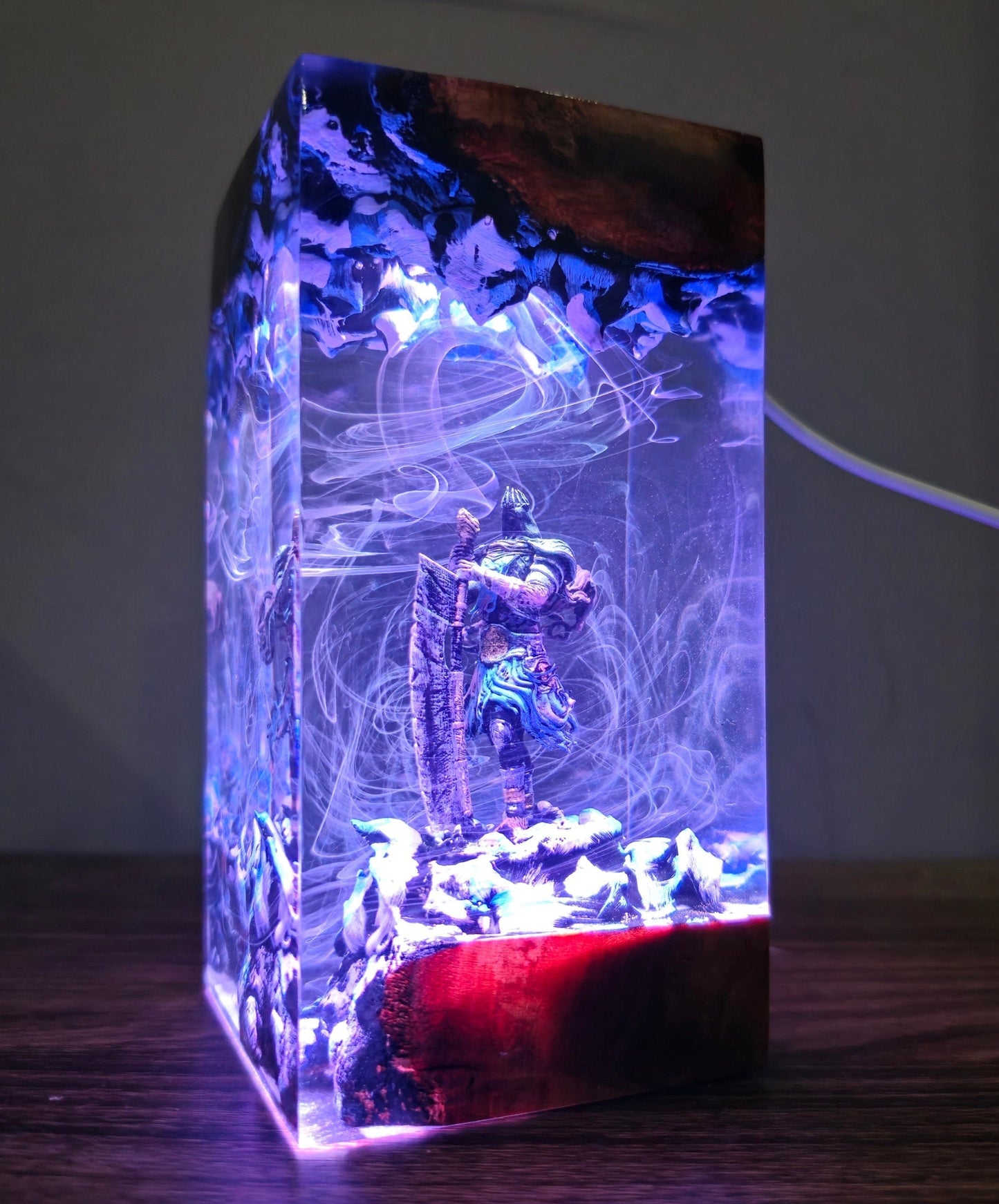 Yhorm the Giant D.ark So.uls 3 Resin Lamp