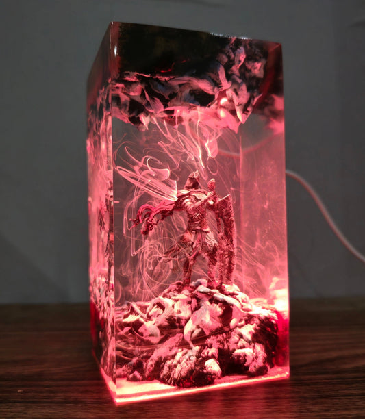 Yhorm the Giant D.ark So.uls 3 Resin Lamp